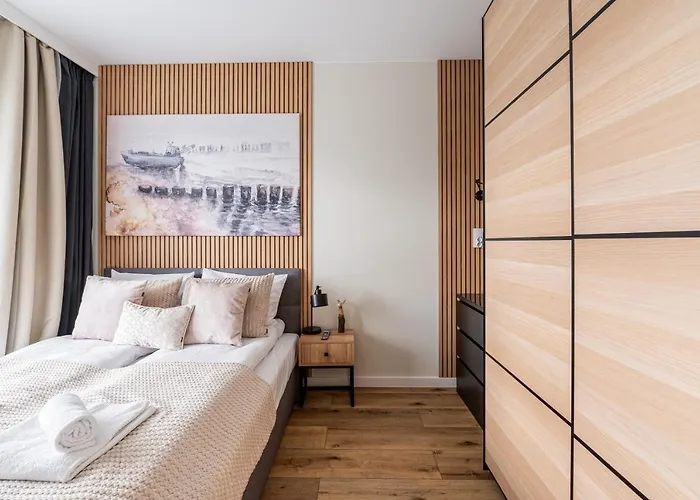 아파트 Przy Plazy- Sloneczny By Perlowa Przystan Rent *